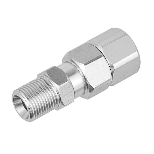 1 st 3/8NPT Svivelkoppling, 360 graders anti-twist svivel för tryck