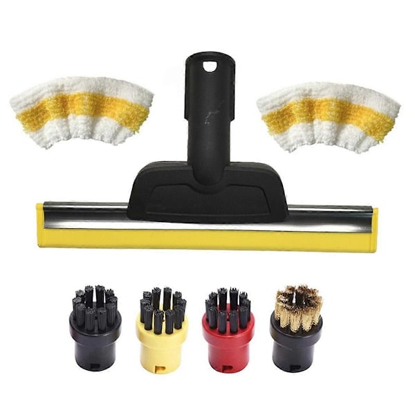 Til Karcher Easyfix SC2 SC3 SC4 SC5 Damprenser Gulvklud Rund Børste Vinduesdyse Skraber Stea