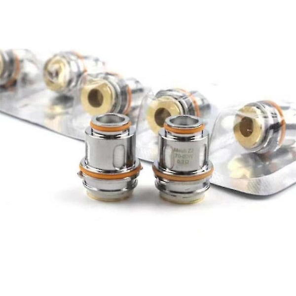 10 st ersättnings-coilhuvuden Mesh Z2 0,2 ohm Coilhuvud för Zeus Sub Ohm reparationsdelar tillbehör-A1