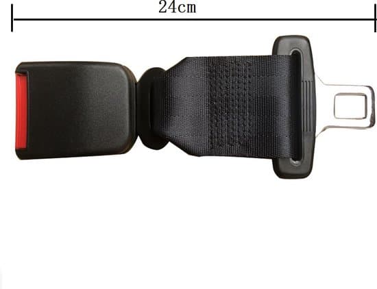 2-pack 4-tums universella bilbältesförlängare, unisex komfortspänne, för bilar/bussar.