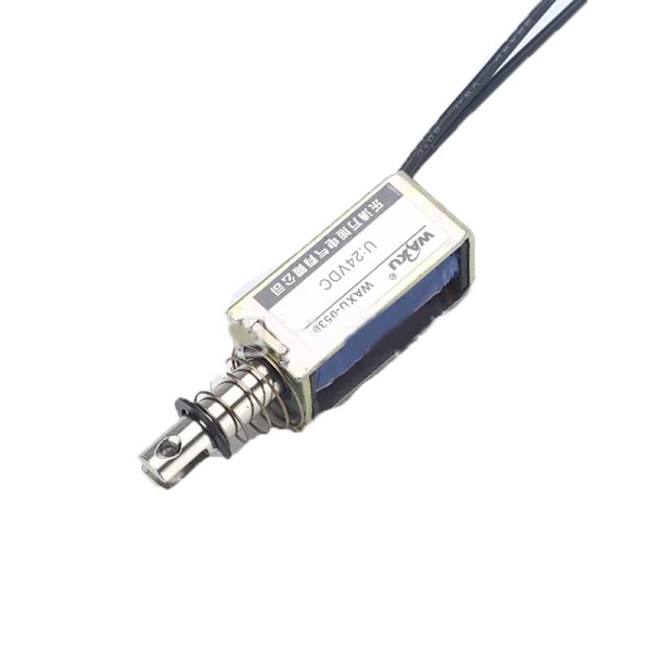 Solenoid Elektrisk Solenoid Typ Tryck / Drag 10 Mm Dc 12 V 2.1 Kg Kraft