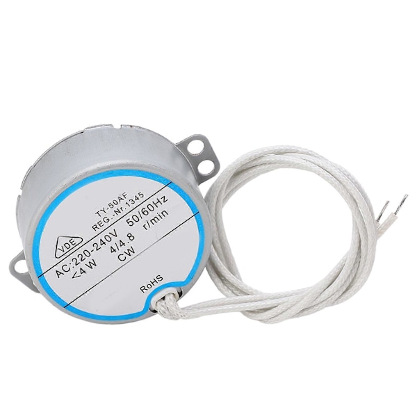 Synkronmotor Metall Elektrisk Flexibel CW Enriktad AC220240V 2.5R TY 50AF