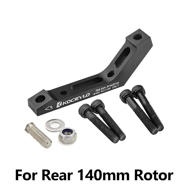 R140P-D Takakiin asennettava takajarruadapteri 160 mm roottorille, Flat-Mount - Post-Mount