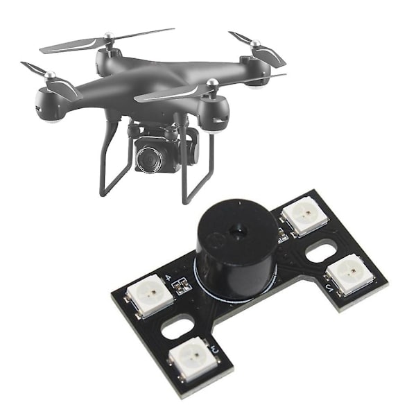 5V WS2812B LED-bakljuslarm för Naze32 CC3D F3 F4 F7 Flygkontroll