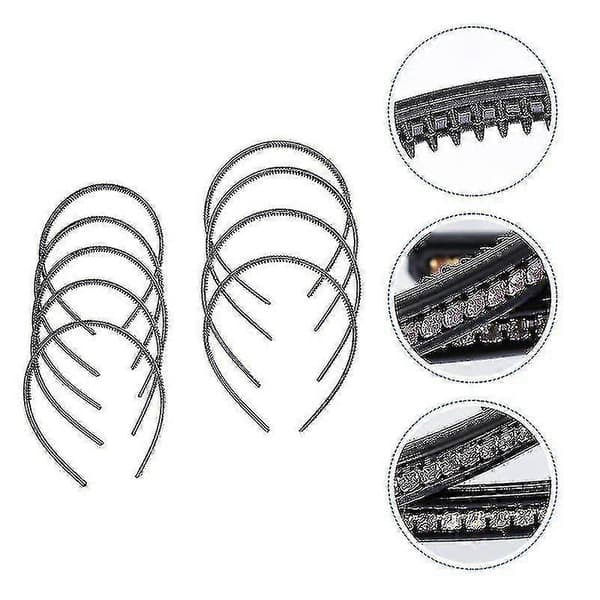 9 stk Rhinestone Hodeplagg Hårbånd Elegante Hårklipp Dekorasjoner For Kvinner Jenter