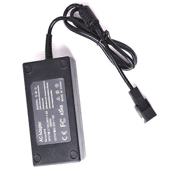 29V 2A Elektrisk Lænestol Oplader 2-benet Massagestol Overbelastningsbeskyttelse Sofa Strømforsyningsadapter Universal EU Stik