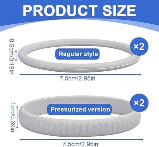 4-piece silicone knee band, patellar tendon support with fixing ring.