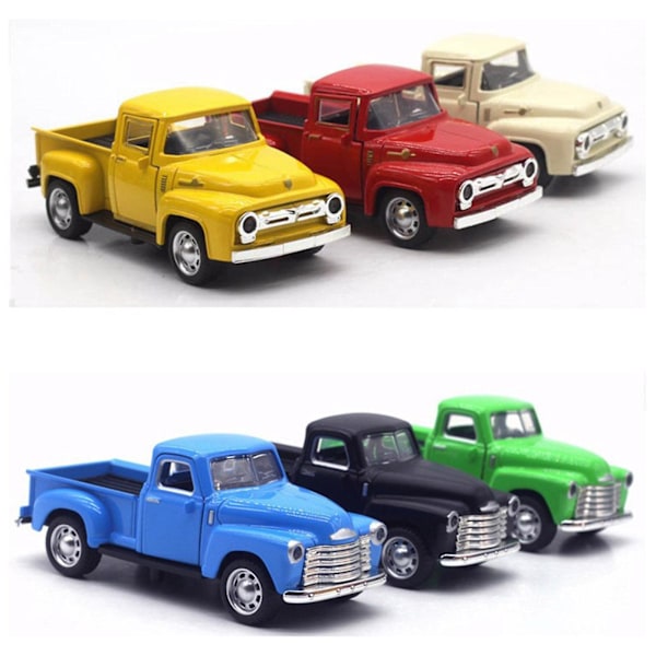 1/32 Metalliseos Automalli Korkea Simulaatio Kuorma-autot Painevalettu Ajoneuvo Lelu Punainen