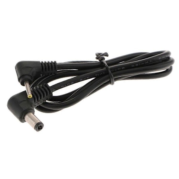 DC 12V virtajohto kaapeli DC 5.5*2.5mm - DC 2.5*0.7mm BMPCC:lle, musta