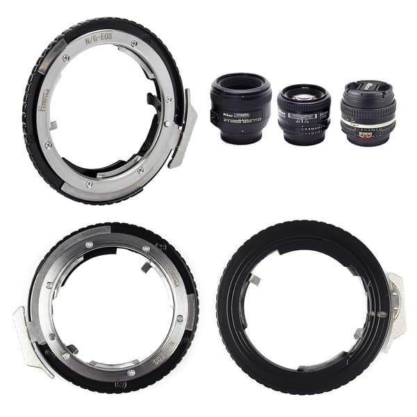 Til Ef 5d 7d 650d 600d Dslr Kamera G Ai Af-s F Mount Objektiv Adapter Ring