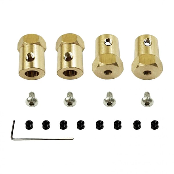 5mm till 12mm hjulnavförlängningsadapterkoppling för Wpl D12 Rc-bilaccessoar