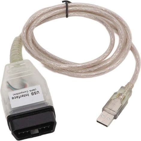 K+DCAN OBD2 Scan Diagnostisk Værktøj med USB-interface og Udskiftnings-CD til BMW 3-serie E46 E83 E90