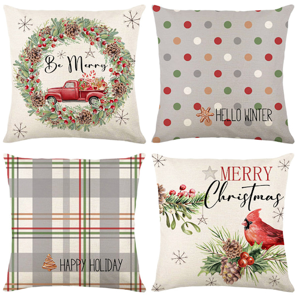 Kvadratisk kudde, dekorativ kuddfodral, mjuk kuddfodral, bekväm kuddfodral, kuddfodral 45*45cm färg:style18