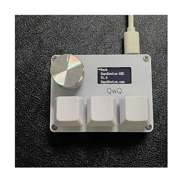 Osu O3c Rapid Trigger Hall Switches Wooting Magnetiska Röda Brytare Tangentbord Med Vredskärm Kopiera Klistra In Shotcut(svart)