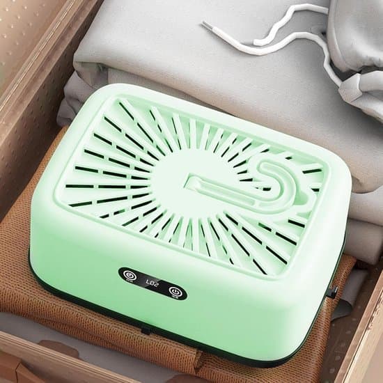 Portable Dryer with Timer Function, Compact Clothes Drying Machine for Apartments and RVs.