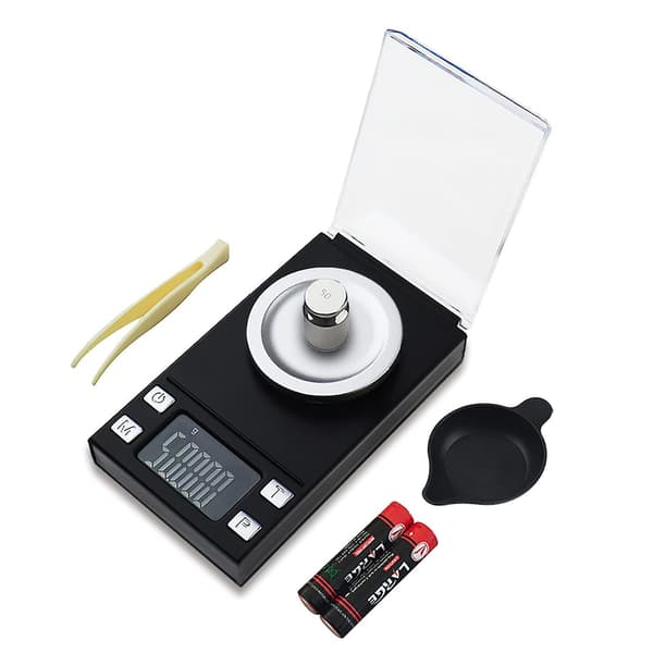 Digital mini vægt i lommeformat 50 g / 0,001 g