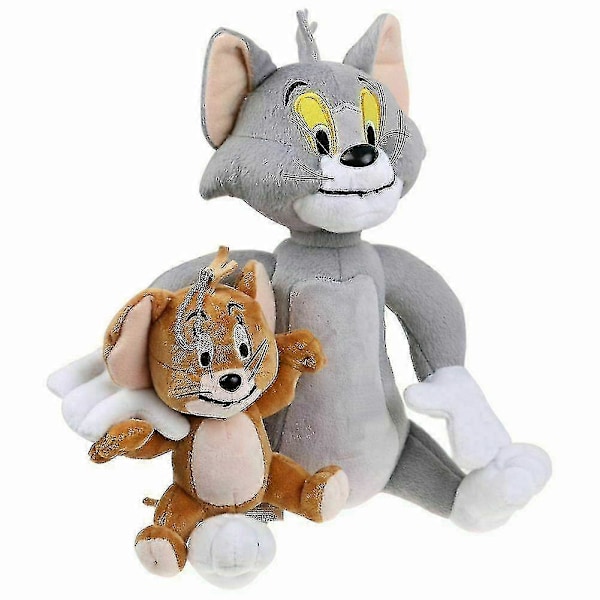 Uusi Tom ja Jerry -pehmolelu Pehmeä söpö täytetty piirretty lelu Anime Kissa & Hiiri