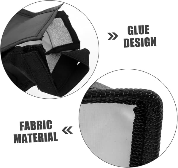 Kamera Flash Diffuser Softbox Softbox Belysning til Top Flash Lampe Diffuser Reflektor
