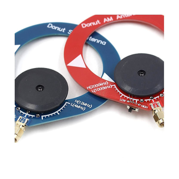 AM MW Mellembølgeantenne Lille Loop Antenne 500KHz-2000KHz Mini Loop Antenne til HFDY Malahiteam D