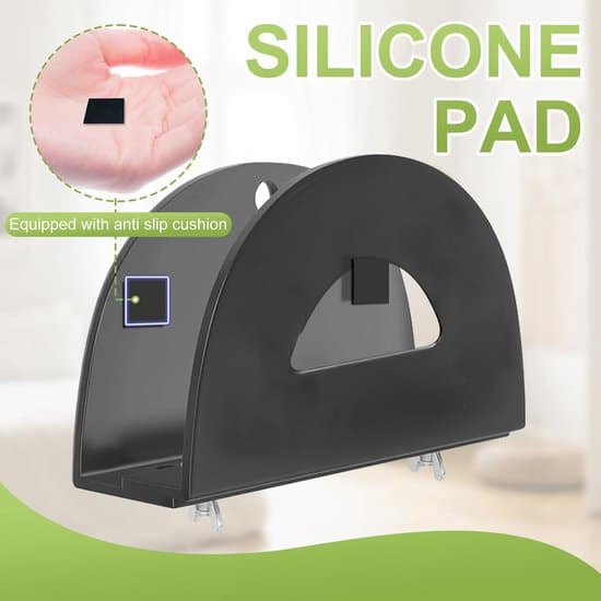 Router connected to wall mount, adjustable router wall mount - black
