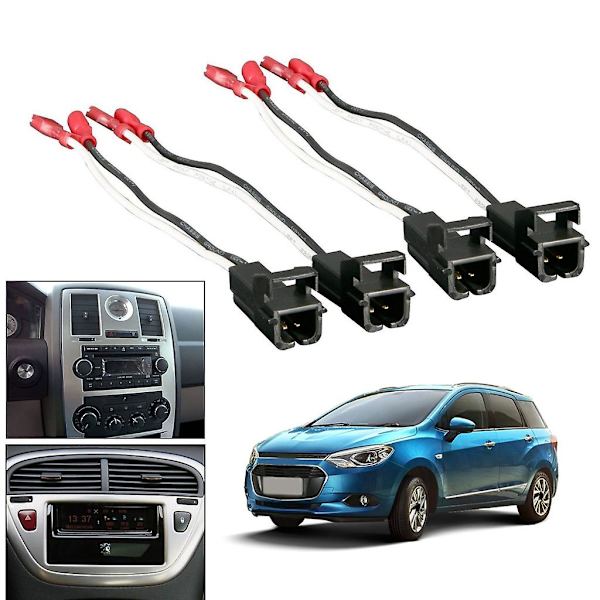 OEM 72-4568 -korvaavat 4 kpl auton kaiuttimen johtosarjan liittimet