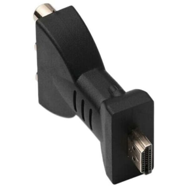 HDMI hann til 3 RCA hunn kompositt AV lyd videoadapter TV-omformer