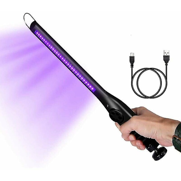 UV-sterilisator UV-desinfektionslampe USB-oplader Indbygget batteri Genopladelig bærbar UVC-lampe Sterilisering Ultraviolet bakteriedræbende lampe Anti-bakterie
