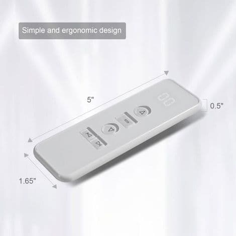 AC123-16 16-kanals RF433.92 trådløs senderfjernkontroll for elektriske persienner