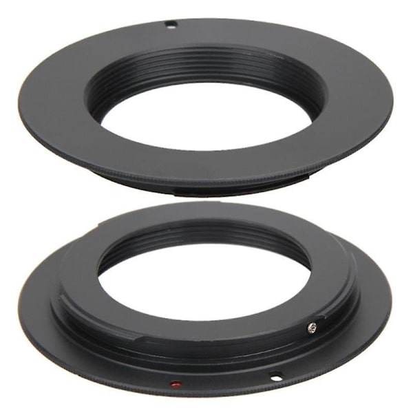 M42 objektiv til EF Mount Adapter sort