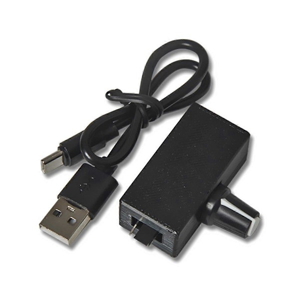 PWM Hastighetskontroller 4Pin Viftehastighetskontroller USB TYPE-C Strømforsyning DIY Vannkjøling for