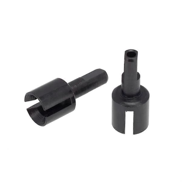 2st Stål Växellåda Kopplingsmuff Diff Kopp 300054477 för Tamiya TT01 TT02 TT01D TT01E DF-02 M05 M06 1/10
