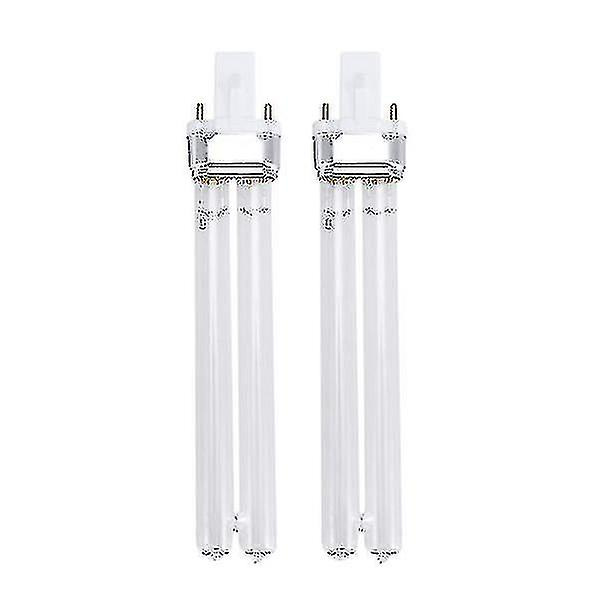 2 stk. 11w Ultraviolet UV Desinfektionslys Lamper UV Steriliseringspærer Til Sterilisator Fisk Ta