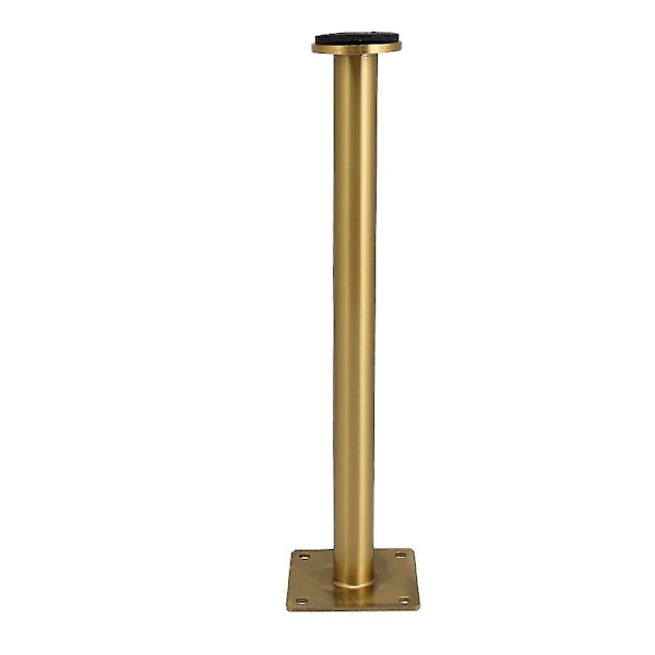 Justerbart Bordben i Rustfrit Stål 6cm X 25cm Titan