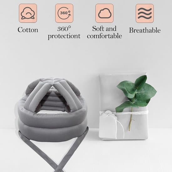 Comfortable Safety Helmet for Seniors - Head Protection Against Collisions