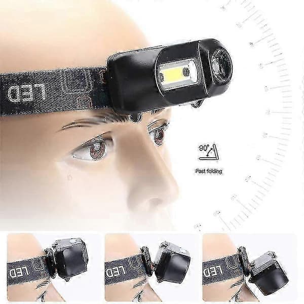 LED Hodelykt Super Sterk Hodelykt Arbeidslys Stropp LED Lys For Camping Løping