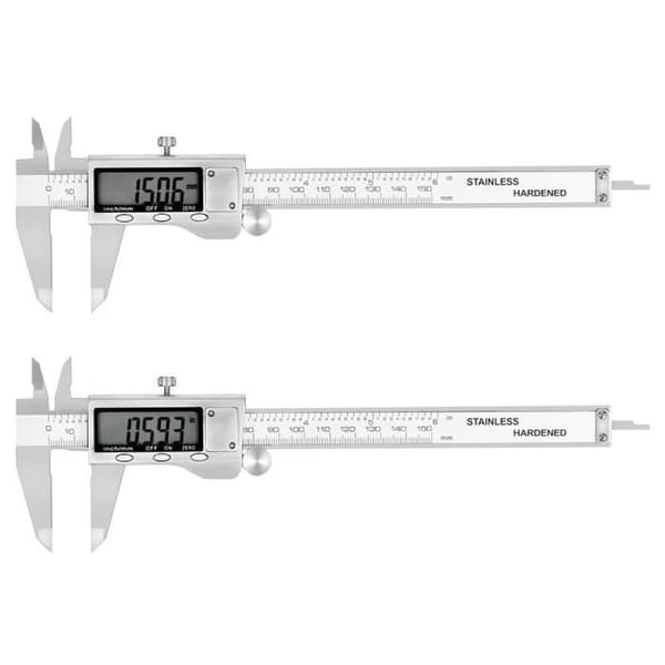 Skyvelære Måleverktøy 150mm Profesjonell Digital Elektronisk Skyvelære
