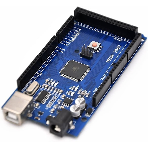 Mega 2560 R3-kort för Arduino 100 % kompatibel | Mega 2560 R3 Mega 2560 moderkort med MCU baserat på Atmega2560 utvecklingskort