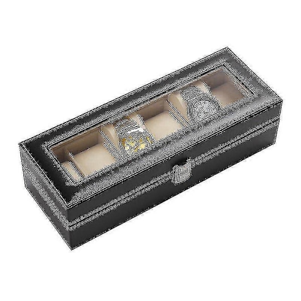 Lyxig Klockbox/klockbox för 6 klockor -ys