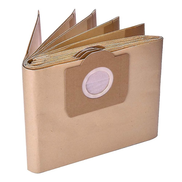 10 Pakke 6.959-130.0 Papirfilter Støvpose A 2201/2204/2504 For Wd3 Wd3p Våt & Tørr Støvsuger Re 2024THO