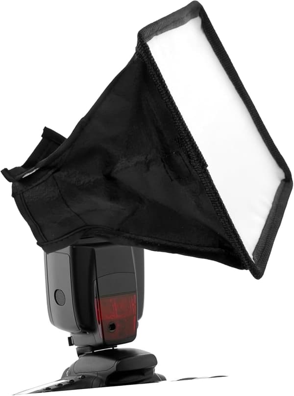 Kamera Flash Diffuser Softbox Softbox Belysning til Top Flash Lampe Diffuser Reflektor
