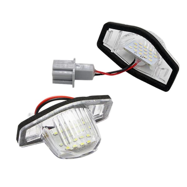 10x Fejlfri LED Nummerpladelygte Lampe Til Fit Jazz Odyssey