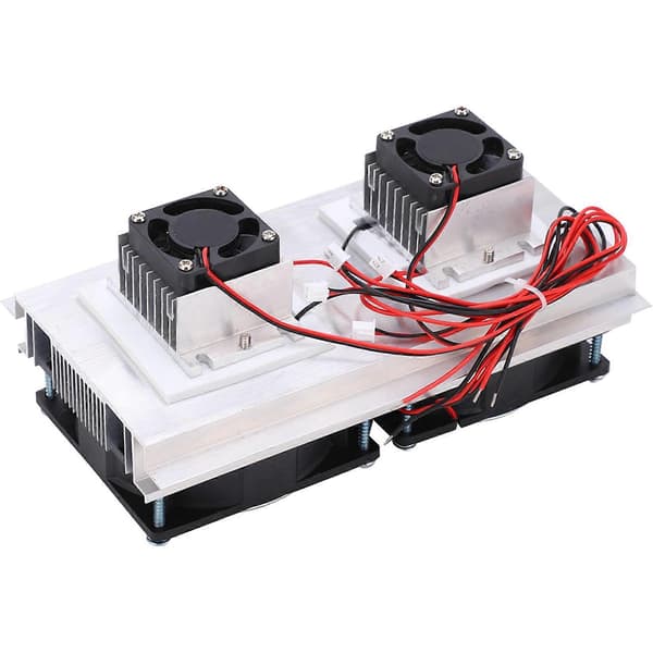 Termoelektrisk Kølesystem med 2 kerner, Halvleder Køler Aircondition DC12V