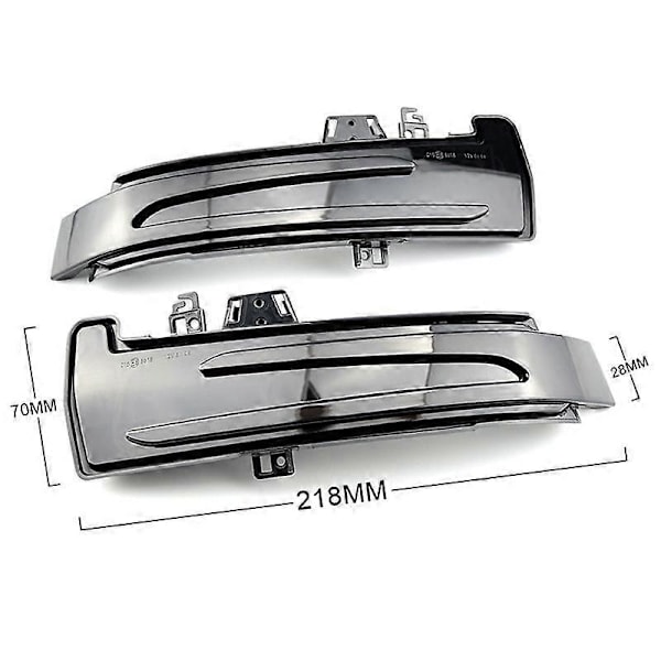 Dynaaminen LED-vilkku taustapeilin merkkivalo W204 W176 W212 CLA C E S GLA -luokalle