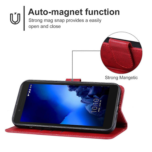 Läderfodral för Alcatel 1C 2019