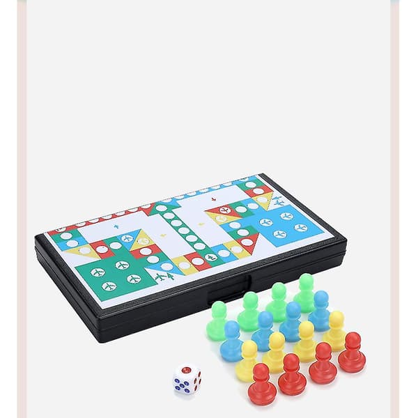 Bärbart flygschack magnetiskt brädspel Camping Resespel YIY9.27 SMCS.9.27