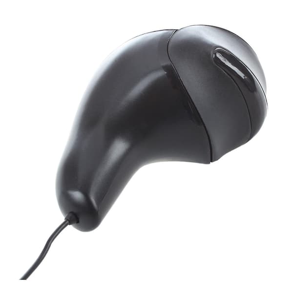 Tommelfingerstyret håndholdt kablet trackball-mus