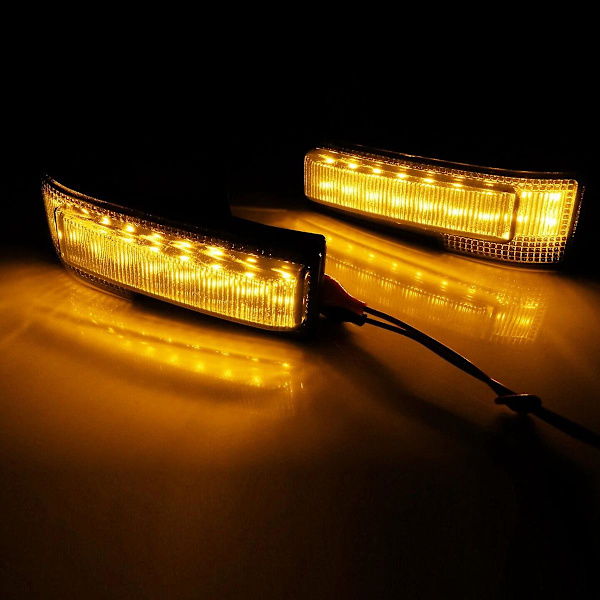 LED Dynamisk Sidespejl Blinklys Blinklys til 2015-2021 FL3Z-13B375-AA