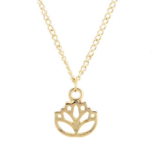 Gift Necklace Gold New Beginnings Chain Pendant