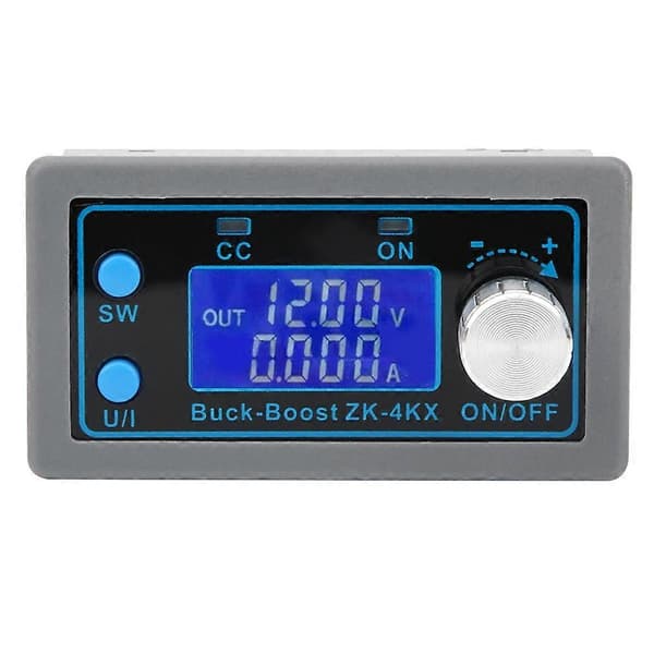 0.530V 4A DCDC BuckBoost Konverter Modul CCCV Spændingsregulator Display LCD