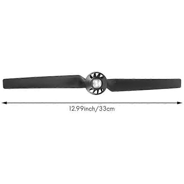 8 stk. propeller til Yuneec Q500 Typhoon 4K kamera drone reservedele Quick Release Self Locking Props erstatningsblad (sort)